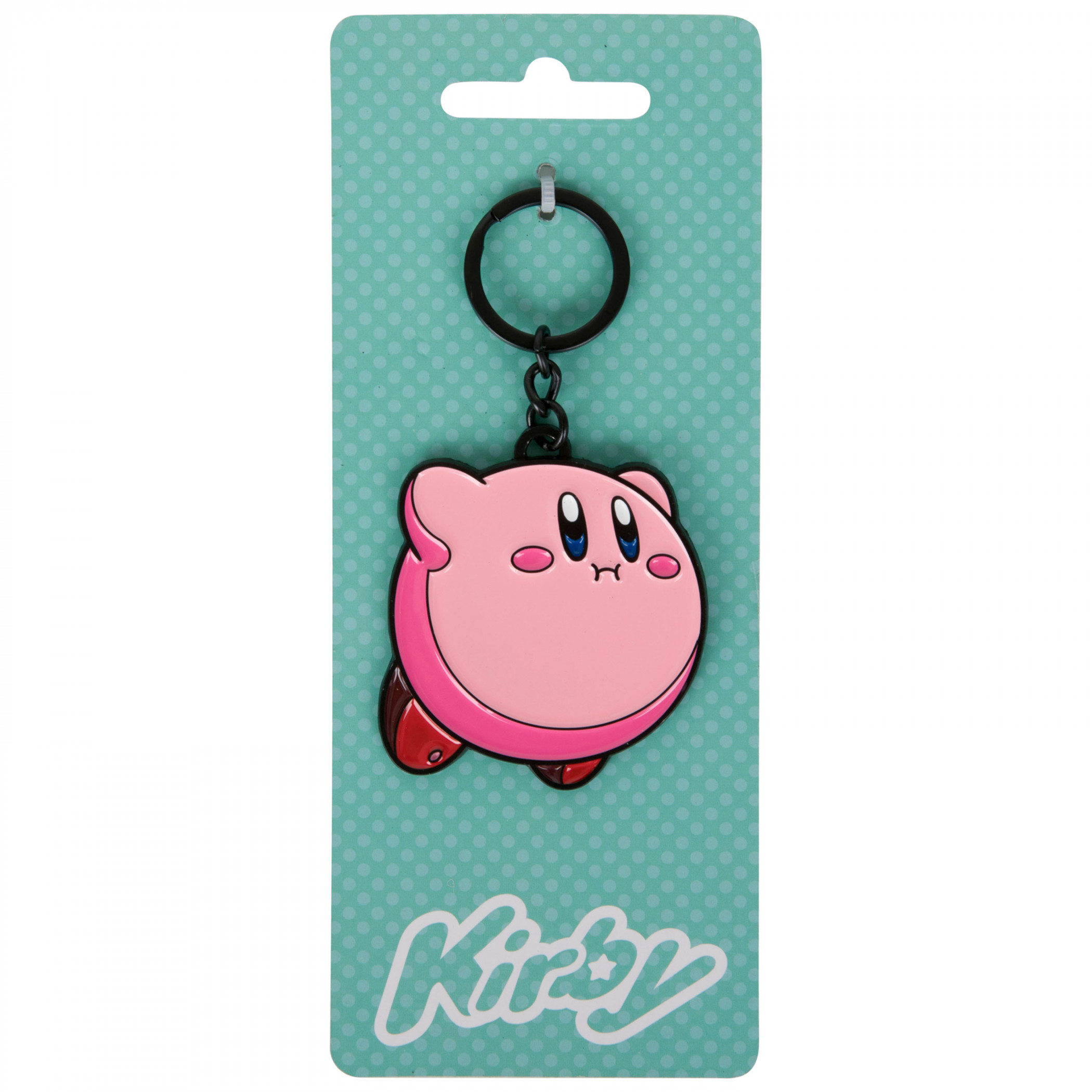 Kirby Floating Rubber Charm Keychain